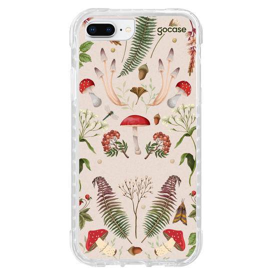 Capinha para celular Botanical Mushrooms