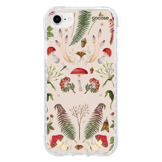 Capinha para celular Botanical Mushrooms