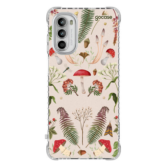 Capinha para celular Botanical Mushrooms