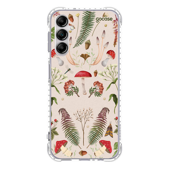 Capinha para celular Botanical Mushrooms