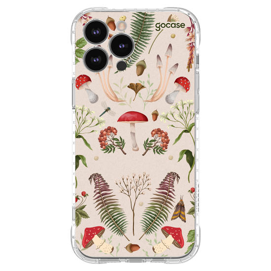 Capinha para celular Botanical Mushrooms