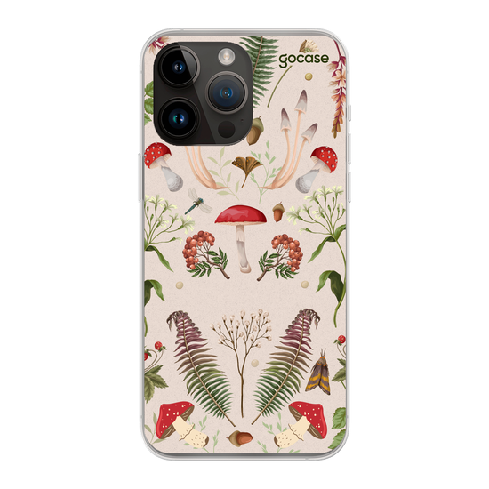 Botanical Mushrooms Phone Case