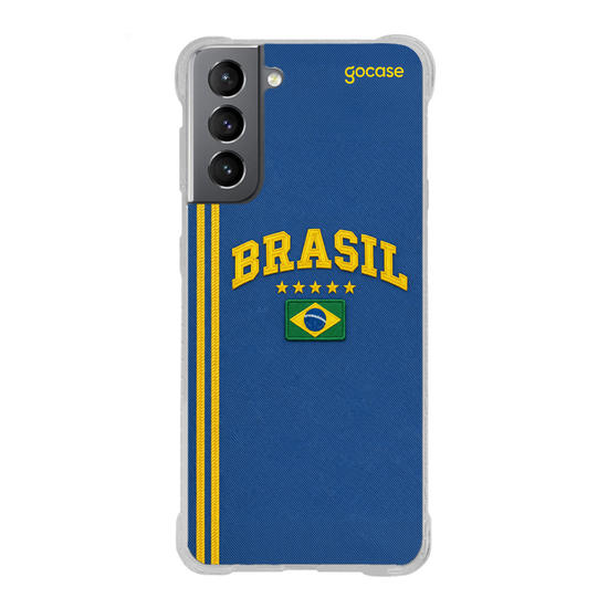 Capinha para celular  Brasil Blusa Retrô