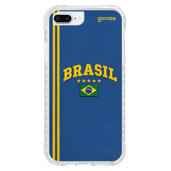 Capinha para celular  Brasil Blusa Retrô