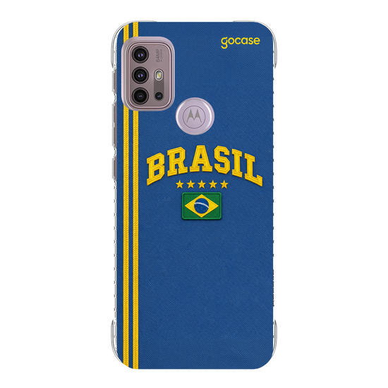 Capinha para celular  Brasil Blusa Retrô