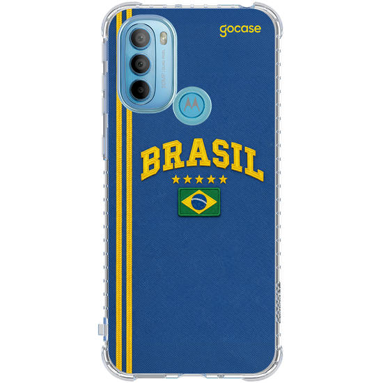 Capinha para celular  Brasil Blusa Retrô
