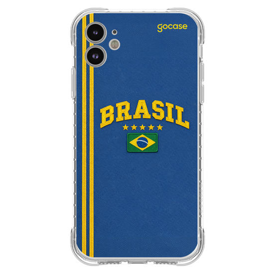 Capinha para celular  Brasil Blusa Retrô