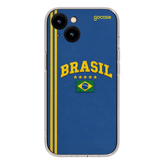 Capinha para celular  Brasil Blusa Retrô