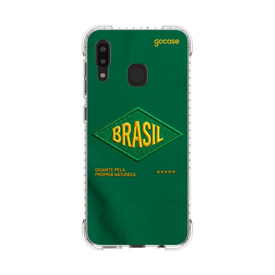 Capinha para celular  Brasil - Bold patch - Verde