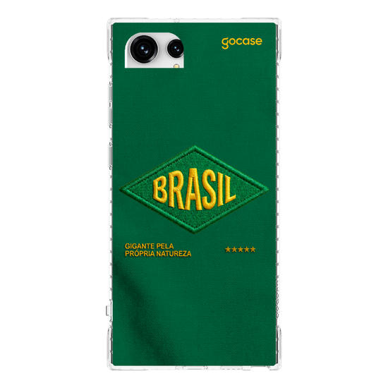 Capinha para celular  Brasil - Bold patch - Verde