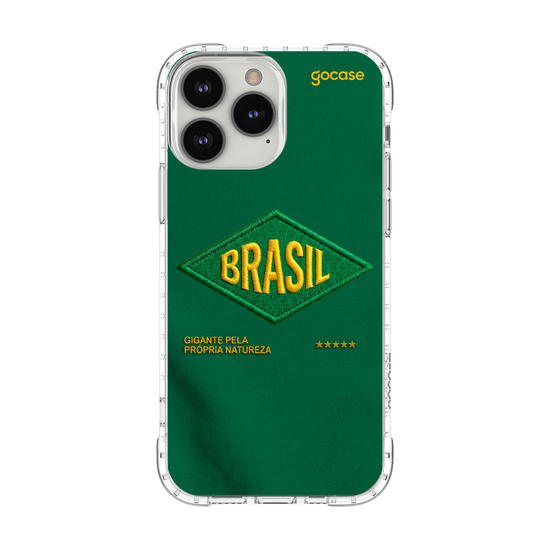 Capinha para celular  Brasil - Bold patch - Verde