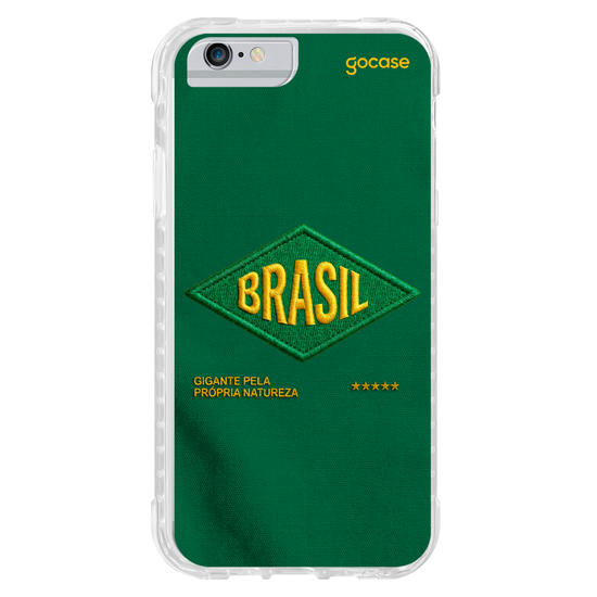 Capinha para celular  Brasil - Bold patch - Verde