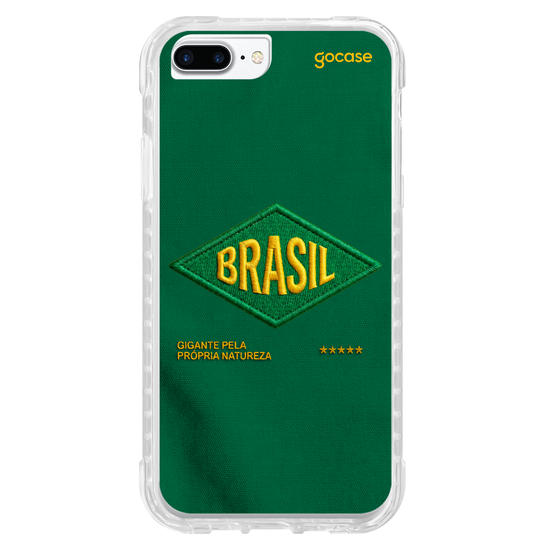 Capinha para celular  Brasil - Bold patch - Verde