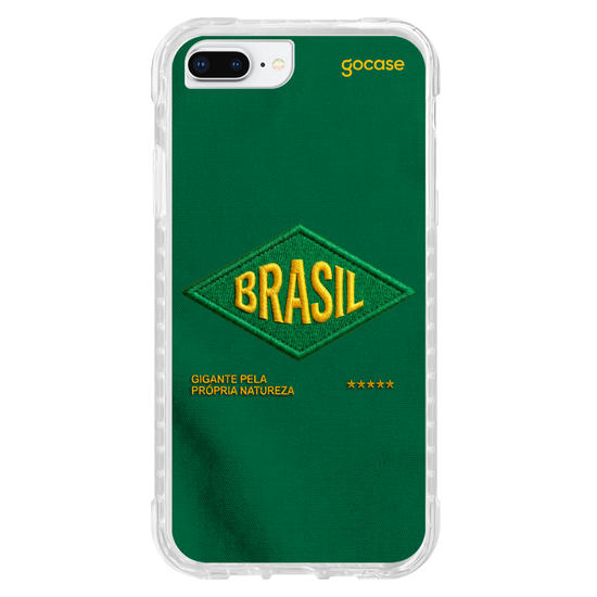 Capinha para celular  Brasil - Bold patch - Verde