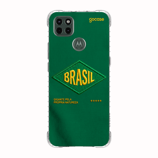 Capinha para celular  Brasil - Bold patch - Verde