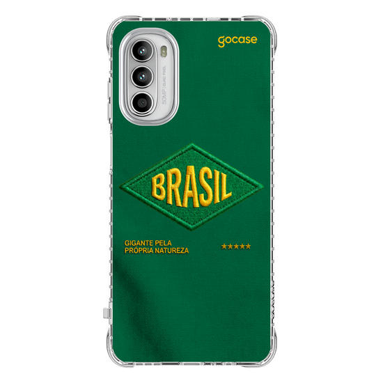 Capinha para celular  Brasil - Bold patch - Verde