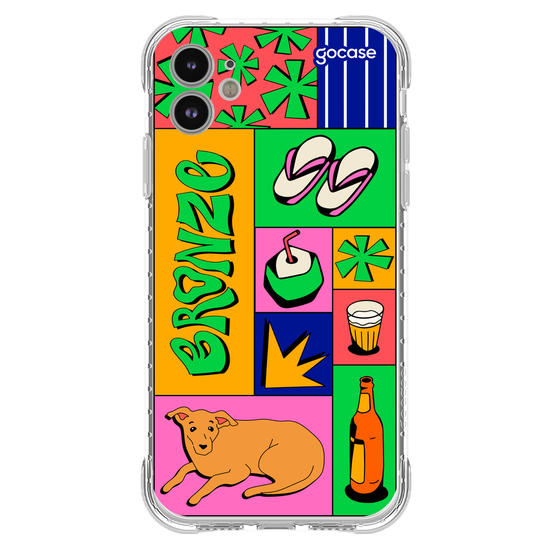 Capinha para celular  Brasil Core - Quadros