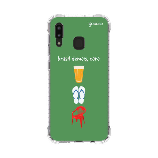Capinha para celular  Brasil demais, cara