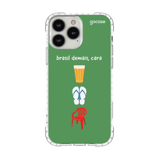 Capinha para celular  Brasil demais, cara