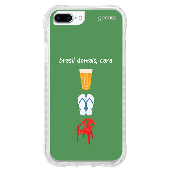 Capinha para celular  Brasil demais, cara
