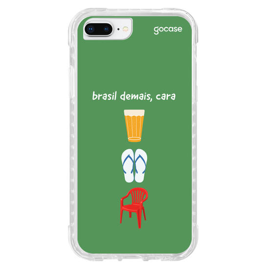 Capinha para celular  Brasil demais, cara