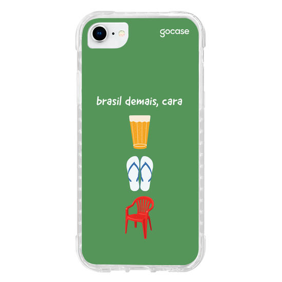 Capinha para celular  Brasil demais, cara
