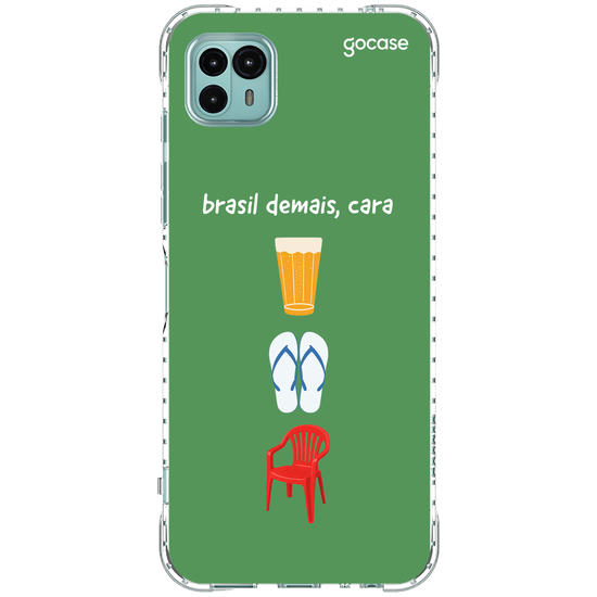 Capinha para celular  Brasil demais, cara