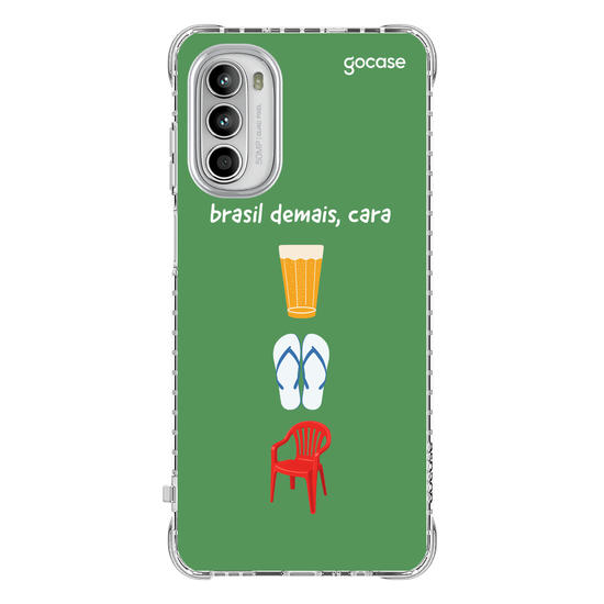 Capinha para celular  Brasil demais, cara