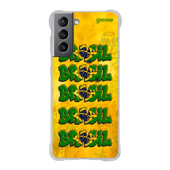 Capinha para celular  Brasil - Grafite Art