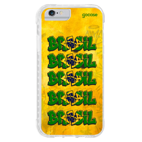 Capinha para celular  Brasil - Grafite Art