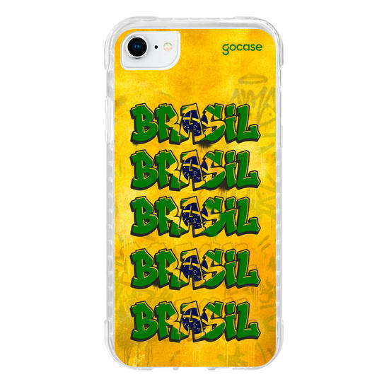 Capinha para celular  Brasil - Grafite Art