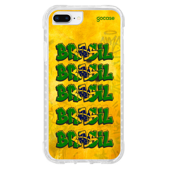 Capinha para celular  Brasil - Grafite Art