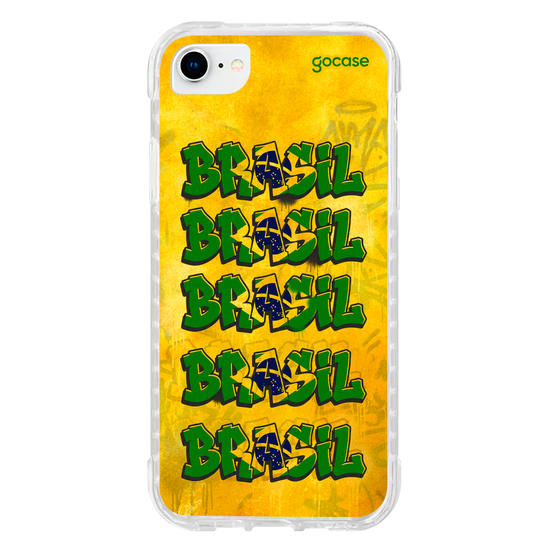 Capinha para celular  Brasil - Grafite Art