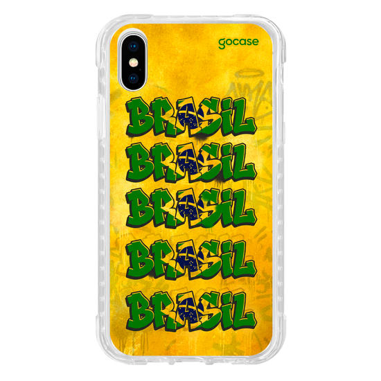 Capinha para celular  Brasil - Grafite Art