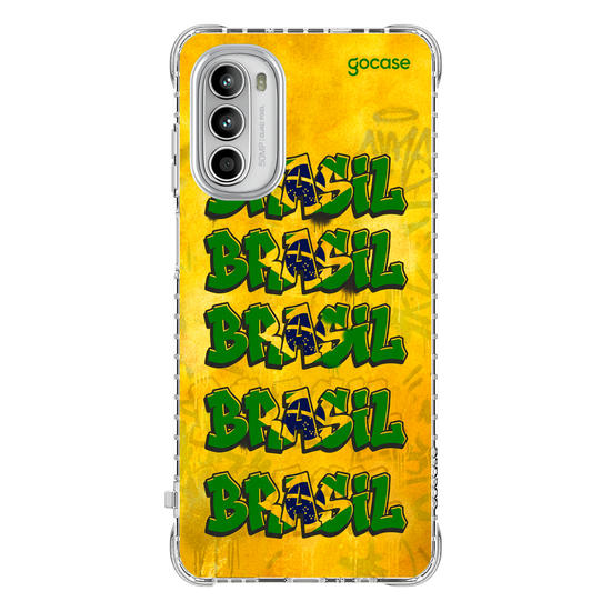 Capinha para celular  Brasil - Grafite Art