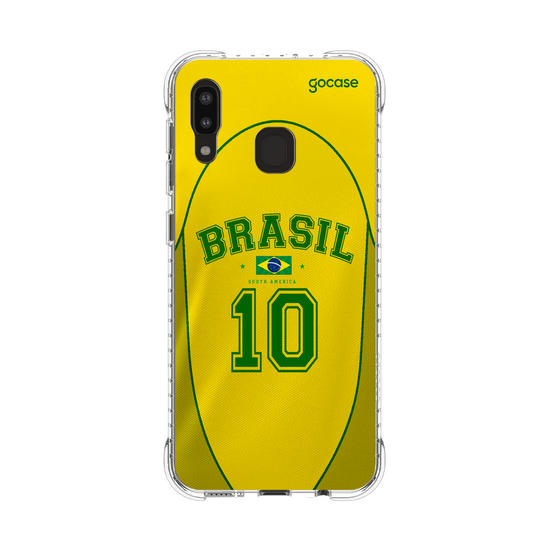 Capinha para celular  Brasil - Jersey Sport - Ouro