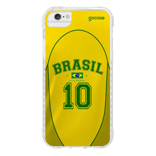 Capinha para celular  Brasil - Jersey Sport - Ouro