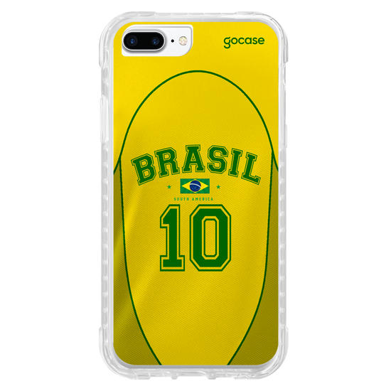 Capinha para celular  Brasil - Jersey Sport - Ouro