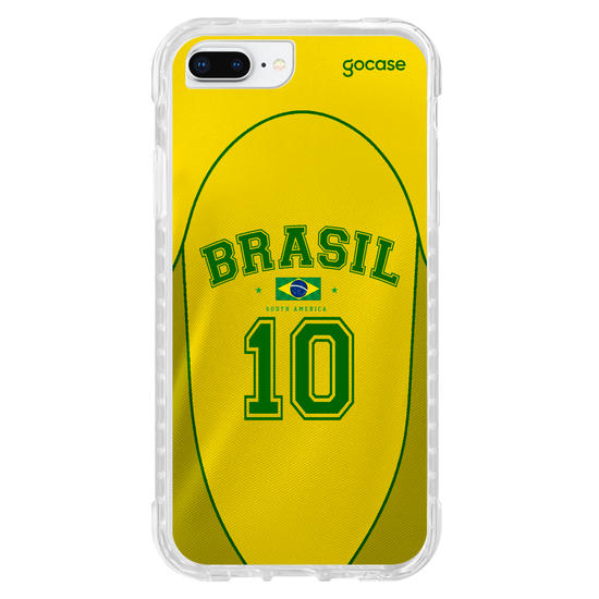 Capinha para celular  Brasil - Jersey Sport - Ouro