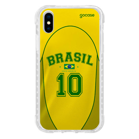 Capinha para celular  Brasil - Jersey Sport - Ouro