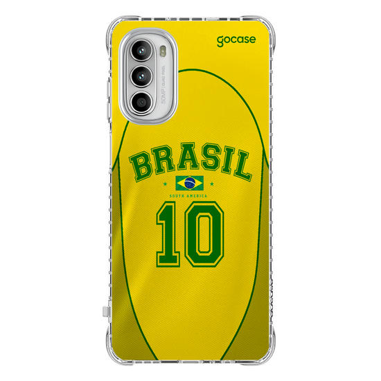 Capinha para celular  Brasil - Jersey Sport - Ouro