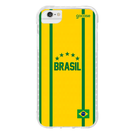 Capinha para celular  Brasil Listras