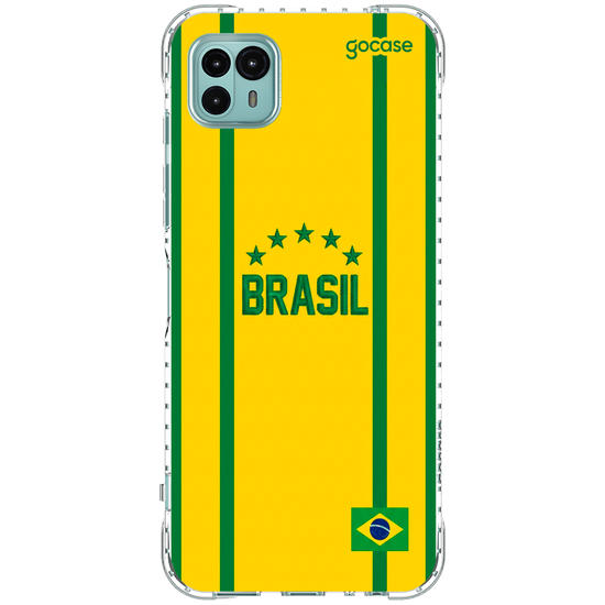 Capinha para celular  Brasil Listras