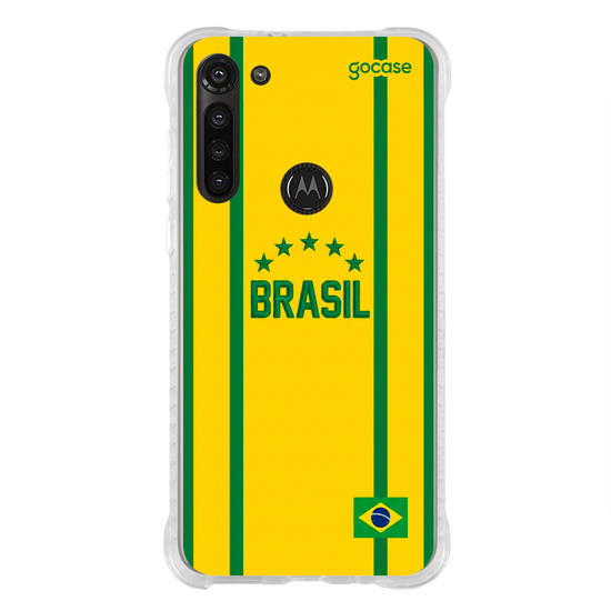 Capinha para celular  Brasil Listras