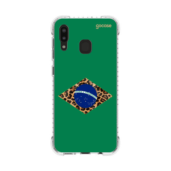 Capinha para celular  Brasil Oncinha