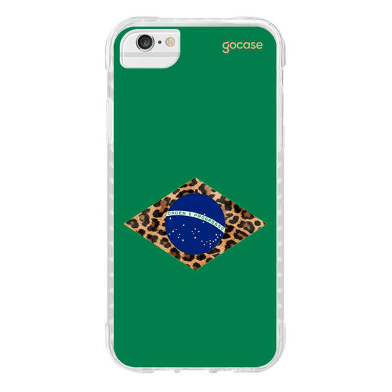 Capinha para celular  Brasil Oncinha