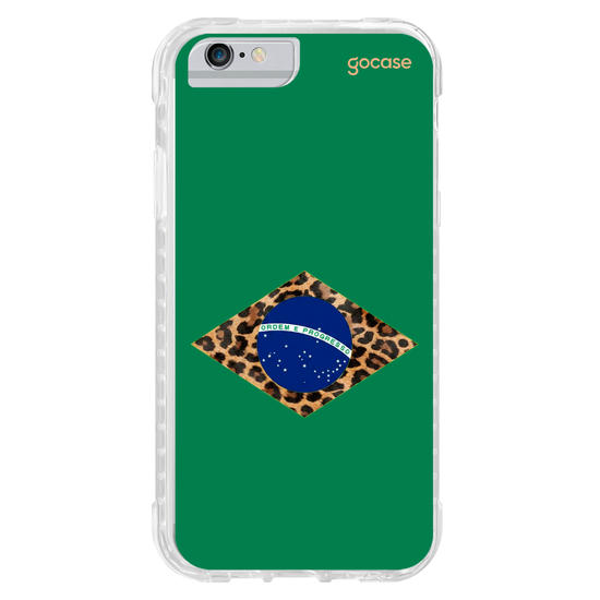 Capinha para celular  Brasil Oncinha