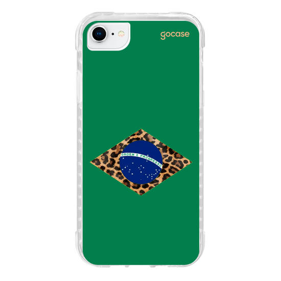 Capinha para celular  Brasil Oncinha