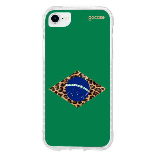 Capinha para celular  Brasil Oncinha