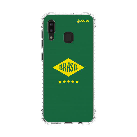 Capinha para celular  Brasil - Patch Minimalista
